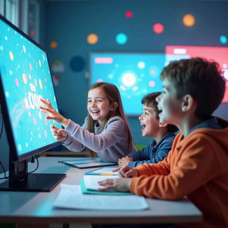 AI can improve reading and writing skills for kids by offering interactive learning tools and personalized guidance.