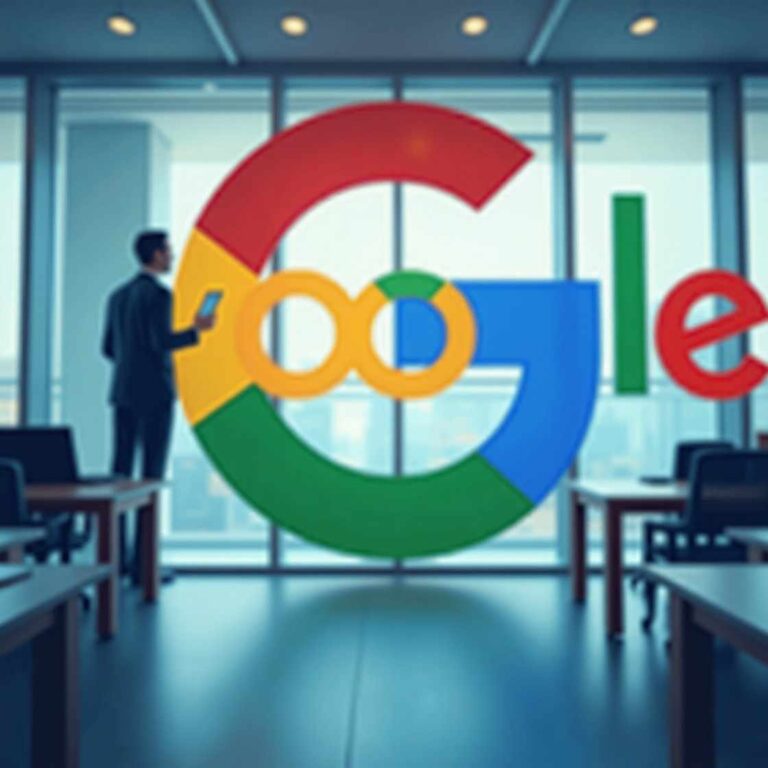 Google Careers: Professional building a future with Google in a modern office setting